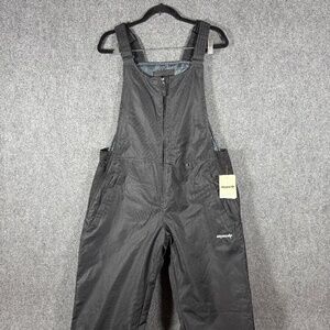 NWT Arctix X-Tra Insulated Cold Weather Gear Bib Overalls Black Womens Large